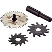 Wolfcraft 3253000 (L) juego de fresas universales no. 3263000- 3264000- 3270000 + 1 vástago Ø 8 mm PACK 1- 8mm